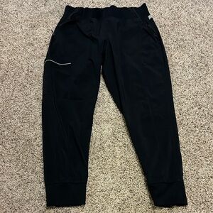 Black Athletic Jogger Pants